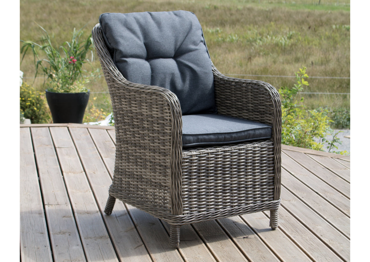 Fauteuil Berso Ash Grey