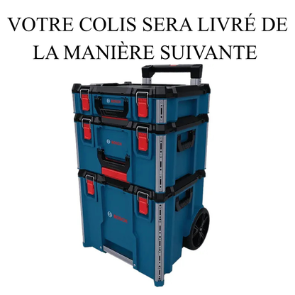 Bosch Blauw 10 Toolkit 18V | Combopack 3 x 5,0 Ah + chargeur