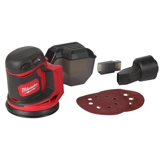 Ponceuse excentrique - Milwaukee M18 BOS125-502B
