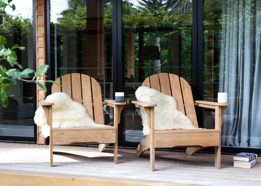 Chaise longue Adison en teck