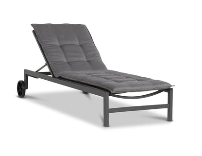 Mood Chaise longue Gris/Gris